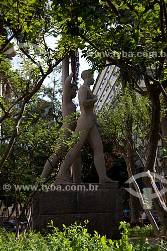  Subject: Monument to the Brazilian Youth (1947) - By Bruno Giorgi - Gustavo Capanema Palace Gardens / Place: City center - Rio de Janeiro city - Rio de Janeiro state (RJ) - Brazil / Date: 09/2011 