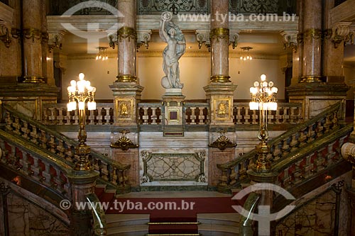  Subject: Inside of the Municipal Theater of Rio de Janeiro / Place: Rio de Janeiro city - Rio de Janeiro state (RJ) - Brazil / Date: 02/2011 