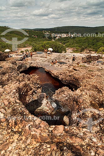  Subject: Natural pool on top of Serrano - Chapada Diamantina / Place: Lençois city - Bahia state (BA) - Brazil / Date: 01/2012 
