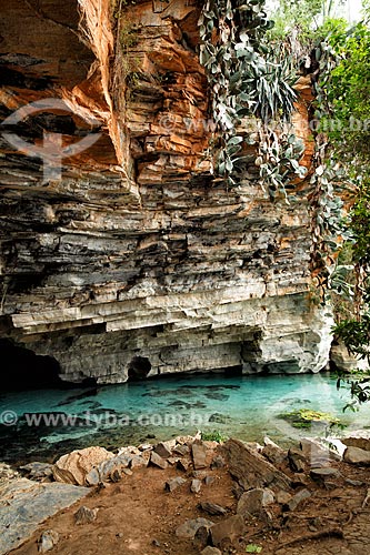  Subject: Landscape at Pratinha den - Chapada Diamantina National Park / Place: Iraquara city - Bahia state (BA) - Brazil  / Date: 01/2012 