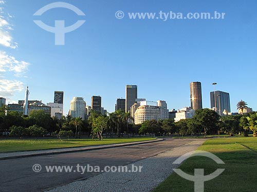  Subject: Buildings seen from Flamengo Landfill / Place: City center - Rio de Janeiro city - Rio de Janeiro state (RJ) - Brazil / Date: 02/2012 