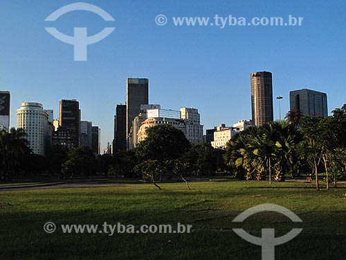  Subject: Buildings seen from Flamengo Landfill / Place: City center - Rio de Janeiro city - Rio de Janeiro state (RJ) - Brazil / Date: 02/2012 