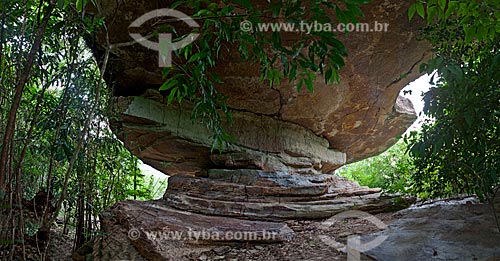  Subject: Rock formation on the banks of Negro River - Anavilhanas Region / Place: Amazonas state (AM) - Brazil / Date: 10/2011 