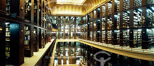  Subject: Inside of National Library  / Place: Rio de Janeiro city - Rio de Janeiro state (RJ) - Brazil / Date: 04/2009 