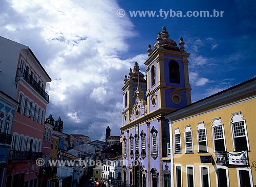  Subject: Side view of the Nossa Senhora do Rosario dos Pretos Church / Place: Salvador city - Bahia state (BA) - Brazil / Date: 11/2008 