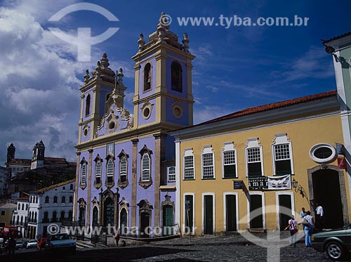  Subject: Side view of the Nossa Senhora do Rosario dos Pretos Church / Place: Salvador city - Bahia state (BA) - Brazil / Date: 11/2008 