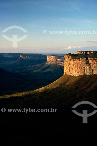  Subject: View from the Pai Inacio Mountain in the Chapada Diamantina / Place: Bahia state (BA) - Brazil / Date: 09/2007 