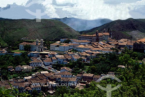  Subject: View of Ouro Preto city / Place: Ouro Preto city - Minas Gerais state (MG) - Brazil / Date: 04/2008 