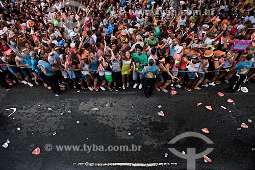  Subject: Street carnival - Monobloco parade on Rio Branco Avenue (Street parade)  / Place: City center - Rio de Janeiro city - Rio de Janeiro state (RJ) - Brazil / Date: 03/2011 