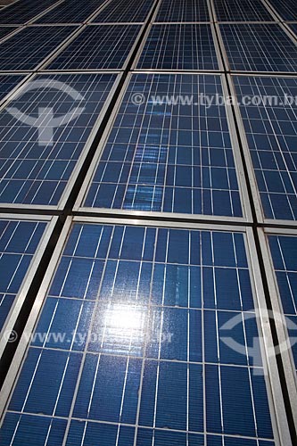  Photovoltaic panels for solar energy catchment in the Eletrotechnical and Energy Institute of Sao Paulo University (IEE - USP) - Program for development of applications of photovoltaic solar energy  - Sao Paulo city - Sao Paulo state (SP) - Brazil