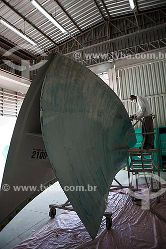  Subject: Wobben Windpower Industry / Enercon - Manufacture of turbines and E-70 shovels for wind turbines / Place: Sorocaba city - Sao Paulo state (SP) - Brazil / Date: 09/2011 