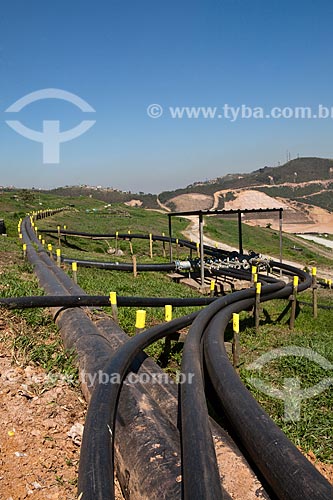 Subject: Biogas wells collector station on Sitio Sao Joao Sanitary Landfill / Place: Sao Paulo city - Sao Paulo state (SP) - Brazil / Date: 09/2011 