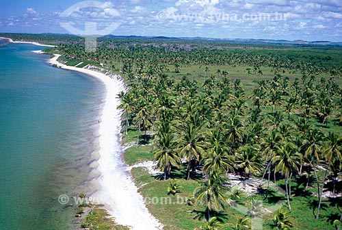  Subject: Aerial view of Muro Alto Beach / Place: Ipojuca city - Pernambuco state (PE) - Brazil / Date: 06/2010 