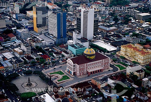  Subject: Aerial view of Manaus city / Place: Manaus city - Amazonas state (AM) - Brazil / Date: 02/2009 