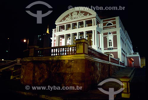  Subject: Norturn view of Manaus Theater / Place: Manaus city - Amazonas state (AM) - Brazil / Date: 02/2009 