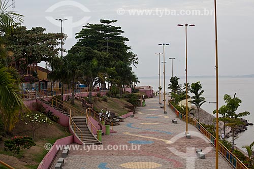  Subject: Boardwalk on the banks of the port of Itacoatiara / Place: Itacoatiara city - Amazonas state (AM) - Brazil / Date: 10/2011 