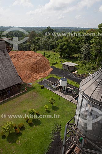  Subject: Courtyard of Precious Wood Amazon company / Place: Itacoatiara city - Amazonas state (AM) - Brazil / Date: 10/2011 