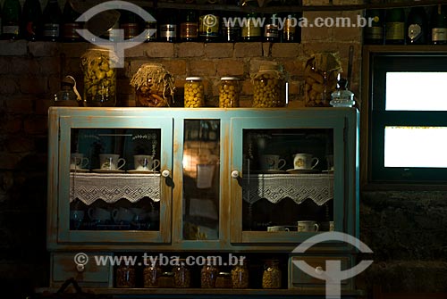  Subject: Rustic cabinet with kitchen utensils -  Italian colony / Place: Garibaldi city - Rio Grande do Sul state (RS) - Brazil / Date: 02/2012 