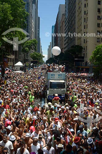  Subject: Street carnival - Bloco Cordao da Bola Preta (Street parade) / Place: City center - Rio de Janeiro city - Rio de Janeiro state (RJ) - Brazil / Date: 02/2012 