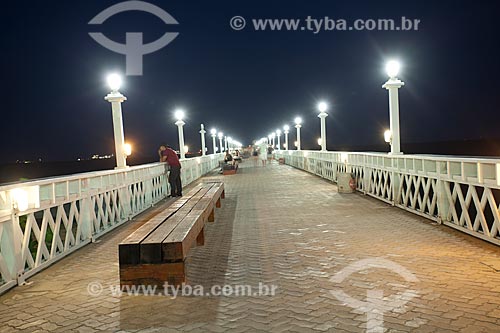  Subject: Espigao of Iracema Beach illuminated / Place: Fortaleza city - Ceara state (CE) - Brazil / Date: 11/2011 
