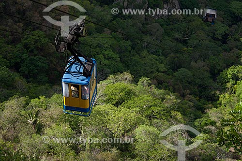  Subject: Cable car which gives access to the grotto of Ubajara (Gruta de Ubajara) / Place: Ubajara city - Ceara state (CE) - Brazil / Date: 11/2011 