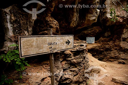  Subject: Entrance to the grotto of Ubajara (Gruta de Ubajara) / Place: Ubajara city - Ceara state (CE) - Brazil / Date: 11/2011 
