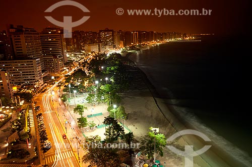  Subject: View of beaches in Fortaleza along Beira Mar Avenue / Place: Fortaleza city - Ceara state (CE) - Brazil / Date: 11/2011 