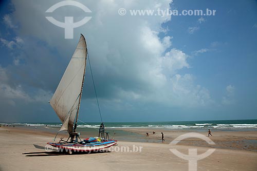  Subject: Raft in Morro Branco Beach / Place: Beberibe city - Ceara state (CE) - Brazil / Date: 11/2011 