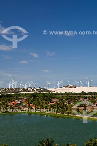  Subject: Wind turbines of Aracati Wind Farm - Bons Ventos Energy Generator Company / Place: Aracati city - Ceara state (CE) - Brazil / Date: 10/2011 