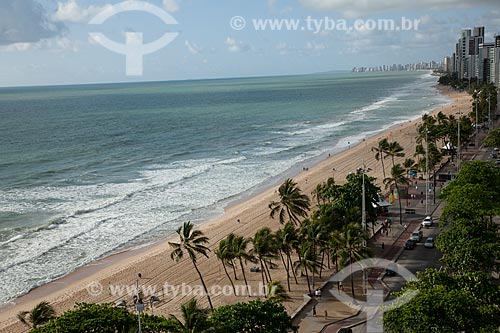  Subject: View of Boa Viagem Beach / Place: Recife city - Pernambuco state (PE) - Brazil / Date: 11/2011 