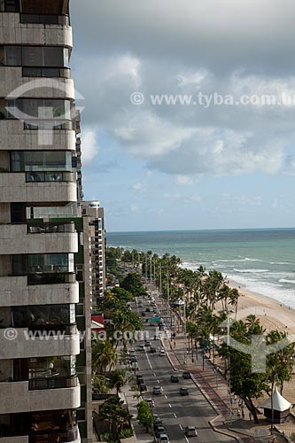  Subject: View of Boa Viagem Beach / Place: Recife city - Pernambuco state (PE) - Brazil / Date: 11/2011 