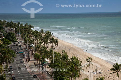  Subject: View of Boa Viagem Beach / Place: Recife city - Pernambuco state (PE) - Brazil / Date: 11/2011 