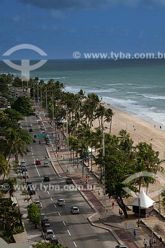  Subject: View of Boa Viagem Beach / Place: Recife city - Pernambuco state (PE) - Brazil / Date: 11/2011 