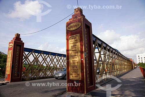  Subject: Boa Vista Bridge over Capibaribe River / Place: Recife city - Pernambuco state (PE) - Brazil / Date: 12/2011 