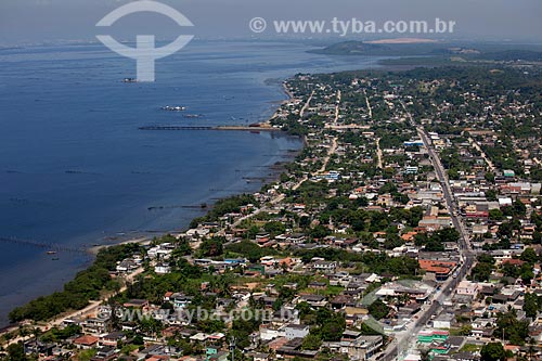 Subject: Aerial view Maua Beach - Guia de Pacobaiba / Place: Mage city - Rio de Janeiro state (RJ) - Brazil / Date: 03/2012 