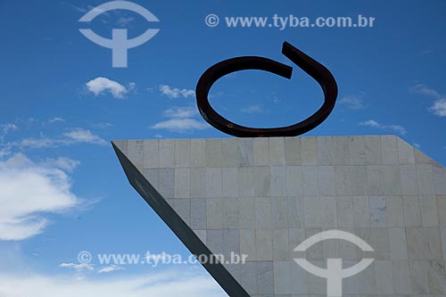  Subject: Pyre of the fatherland - Pantheon of the Fatherland and Liberty Tancredo  / Place: Brasilia city - Federal District (FD) - Brazil / Date: 11/2011 