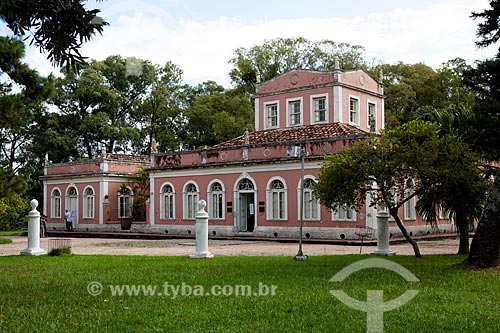  Subject: Museum of the Baroness - Solar Baroness (1863) - Housed the family of Hannibal and Amelia Hartley Antunes Maciel / Place: Pelotas city - Rio Grande do Sul state (RS) - Brazil / Date: 02/2012 