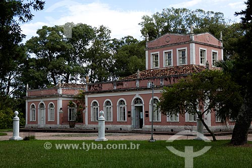  Subject: Museum of the Baroness - Solar Baroness  (1863) - Housed the family of Hannibal and Amelia Hartley Antunes Maciel / Place: Pelotas city - Rio Grande do Sul state (RS) - Brazil / Date: 02/2012 
