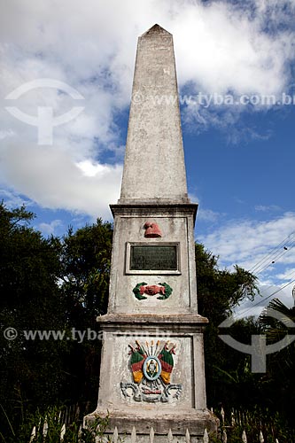  Subject: Republican Monument - Obelisk  (1885) / Place: Pelotas city - Rio Grande do Sul state (RS) - Brazil / Date: 02/2012 