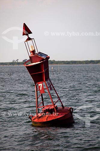  Subject: Signalling buoy / Place: Sao Jose do Norte city - Rio Grande do Sul state (RS) - Brazil / Date: 02/2012 