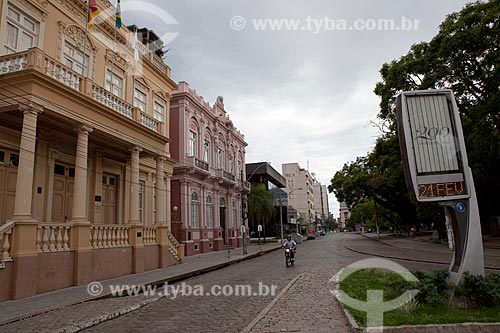  Subject: City Hall and Public Library in Coronel Pedro Osorio Square / Place: Pelotas city - Rio Grande do Sul state (RS) - Brazil / Date: 02/2012 
