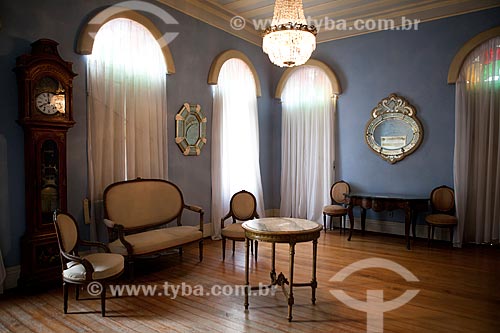  Subject: Living room of the Museum of the Baroness - Solar Baroness (1863) - Housed the family of Hannibal and Amelia Hartley Antunes Maciel / Place: Pelotas city - Rio Grande do Sul state (RS) - Brazil / Date: 02/2012 