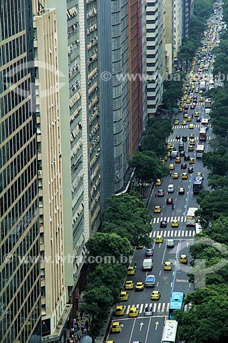  Subject: Traffic on Presidente Vargas Avenue / Place: City center - Rio de Janeiro city - Rio de Janeiro state (RJ) - Brazil / Date: 04/2012 