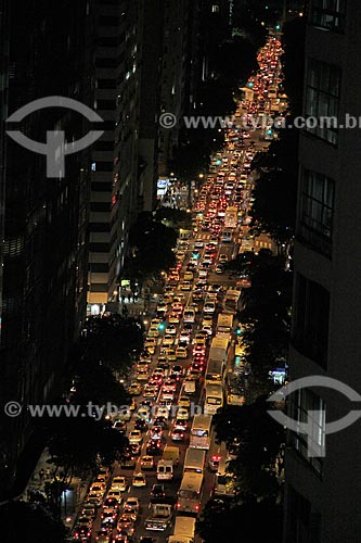  Subject: Traffic on Presidente Vargas Avenue / Place: City center - Rio de Janeiro city - Rio de Janeiro state (RJ) - Brazil / Date: 04/2012 