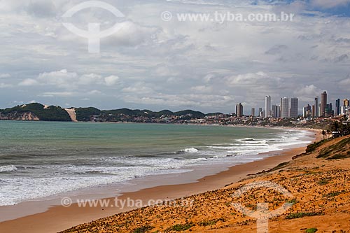  Subject: Barreira Dagua Beach with Ponta Negra Beach in the background / Place: Natal city - Rio Grande do Norte state (RN) - Brazil / Date: 03/2012 