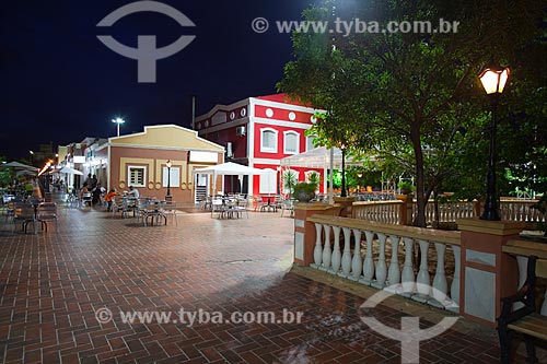  Subject: Bars and restaurants on the Convivencia Square / Place: Mossoro city - Rio Grande do Norte state (RN) - Brazil / Date: 03/2012 