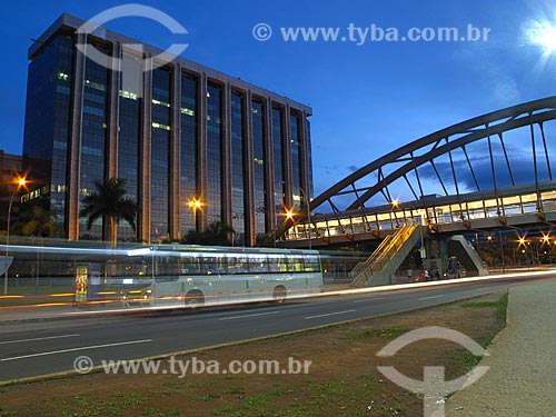  Subject: City Hall and Cidade Nova subway station footbridge / Place: Cidade Nova neighborhood - Rio de Janeiro city - Rio de Janeiro state (RJ) - Brazil / Date: 05/2012 