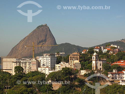  Subject: View of Gloria neighborhood with Sugar Loaf in the background / Place: Gloria neighborhood - Rio de Janeiro city - Rio de Janeiro state (RJ) - Brazil / Date: 05/2012 