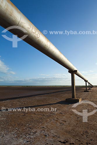  Subject: Pipeline near Macau city - Potiguar coast / Place: Macau city - Rio Grande do Norte state (RN) - Brazil / Date: 03/2012 