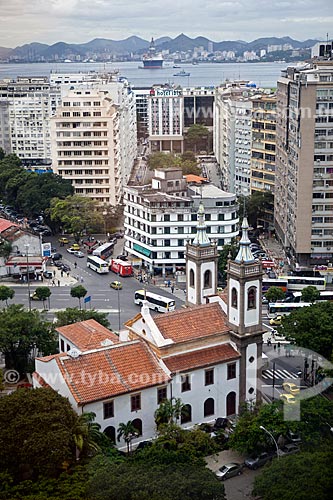  Subject: View of Santa Luzia Church, in downtown of Rio de Janeiro / Place: Rio de Janeiro city - Rio de Janeiro state (RJ) - Brazil / Date: 05/2012 